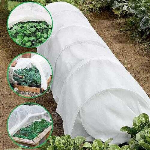 Factory custom production sales nonwoven fabric easy tunnel fleece Miniature planting greenhouse