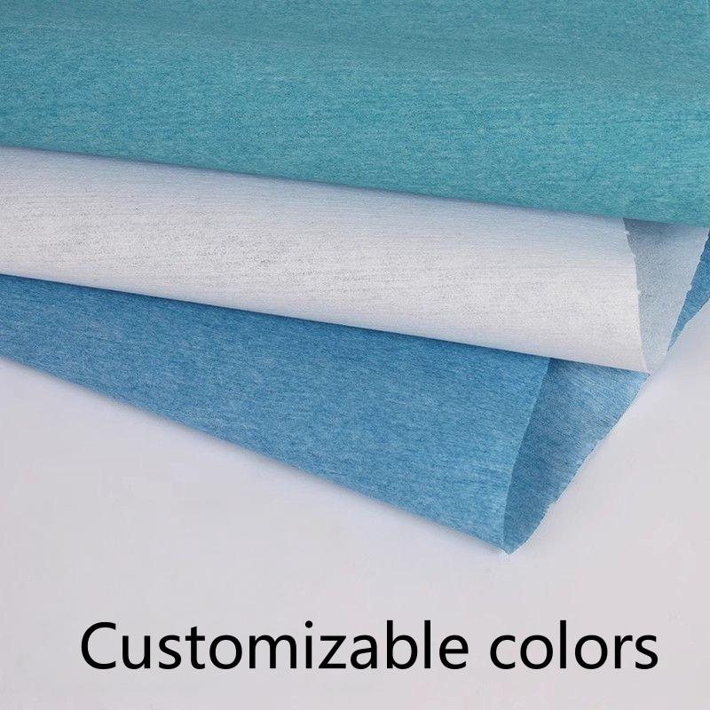 Wood pulp +polyester industrial wipes